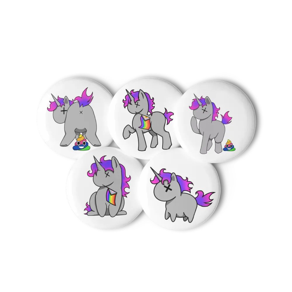 Unicorn Pin Set product image (4)