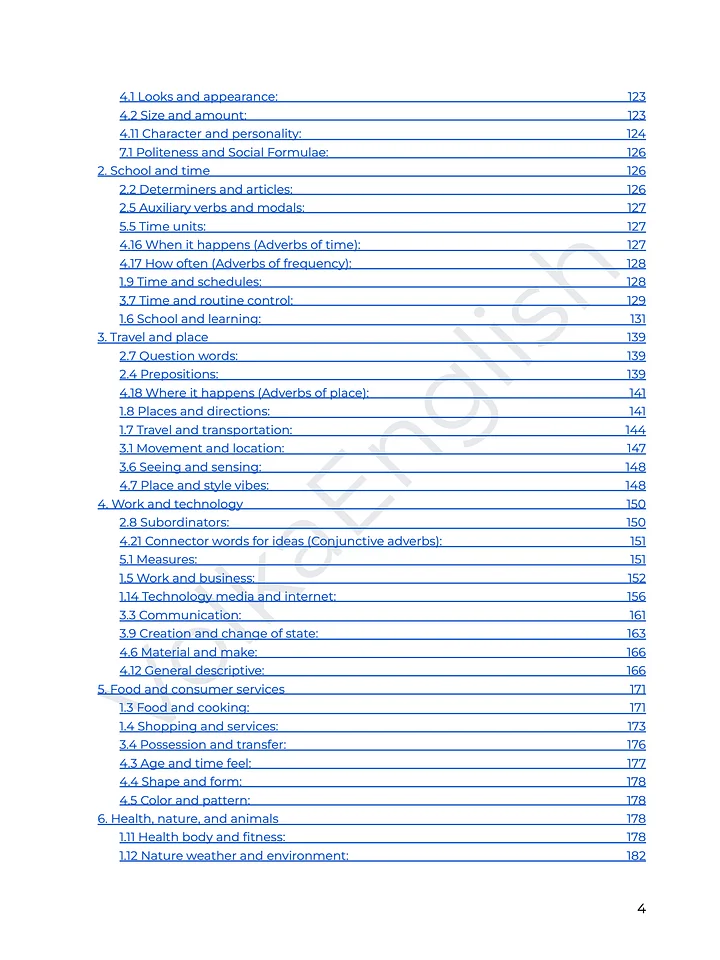 3000 Most Common English Words Textbook (364 pages) product image (2)