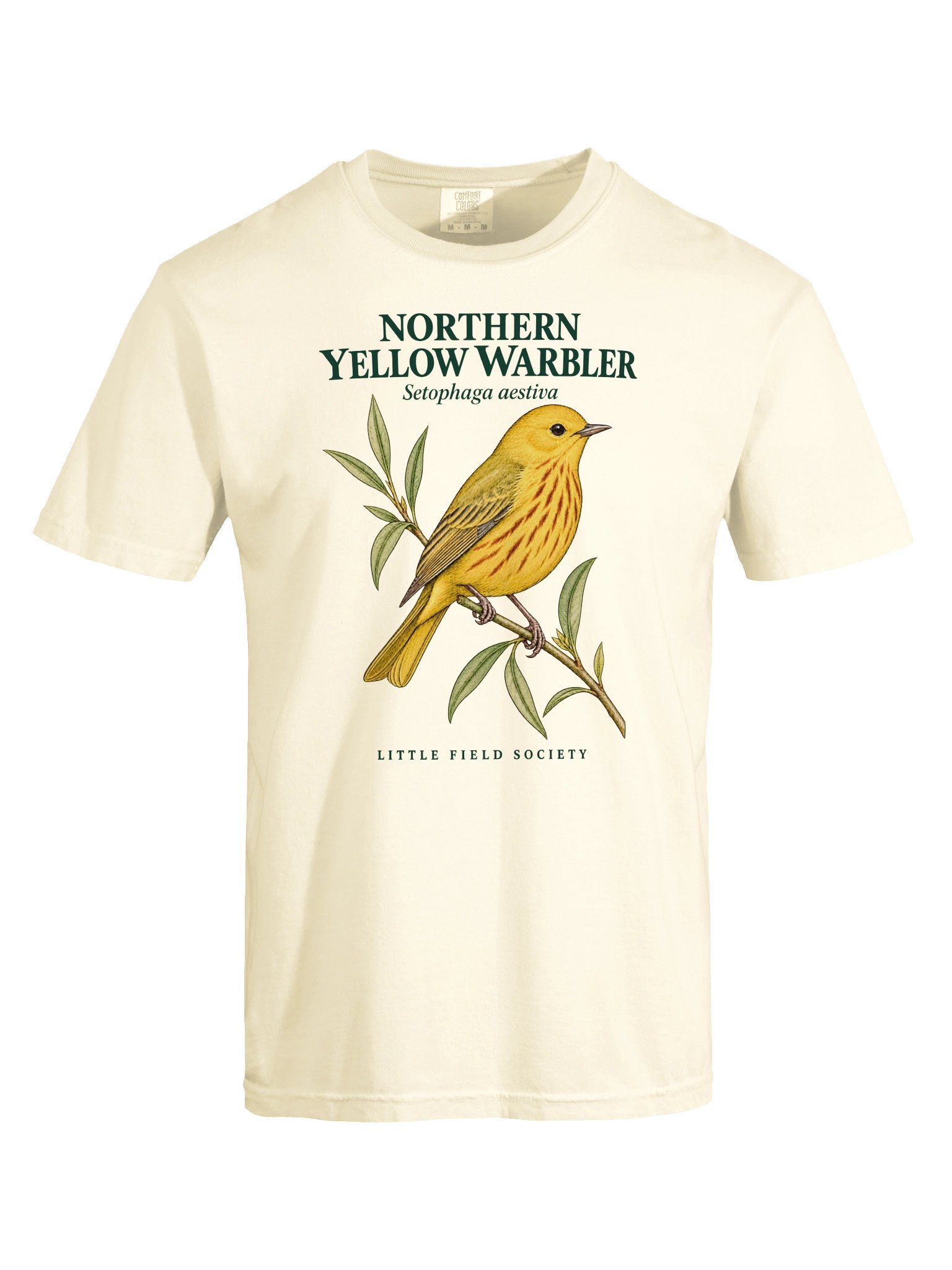 Northern Yellow Warbler — Birding T-Shirt product image (9)