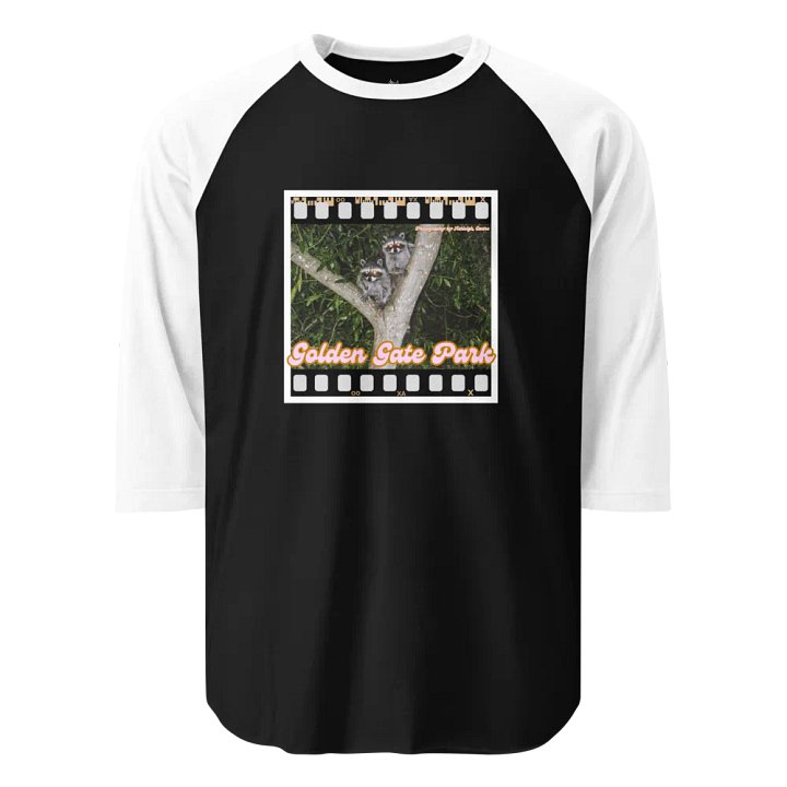 Golden Gate Park Raccoons Raglan Jersey product image (1)