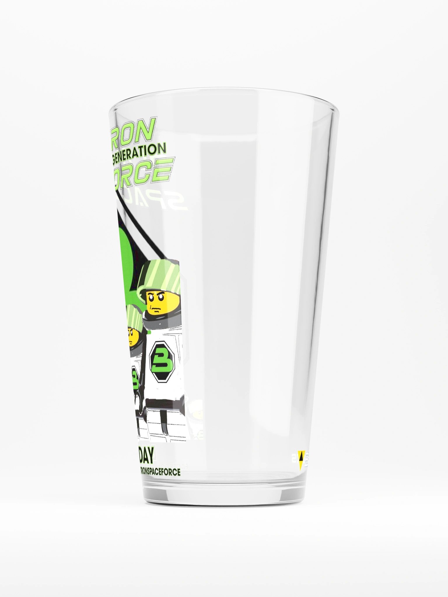 Future Space Force Recruitment Pint Glass product image (2)