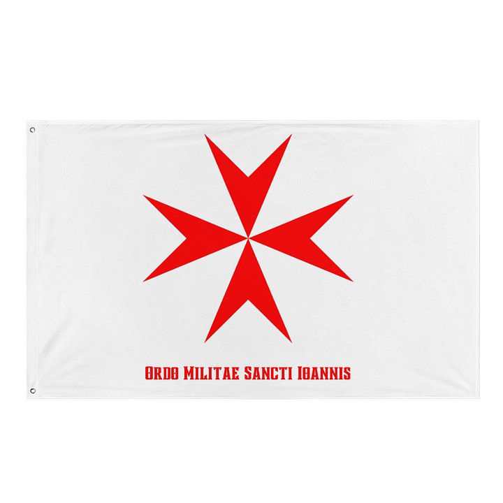 Order of Malta Red - Flag v1 product image (1)