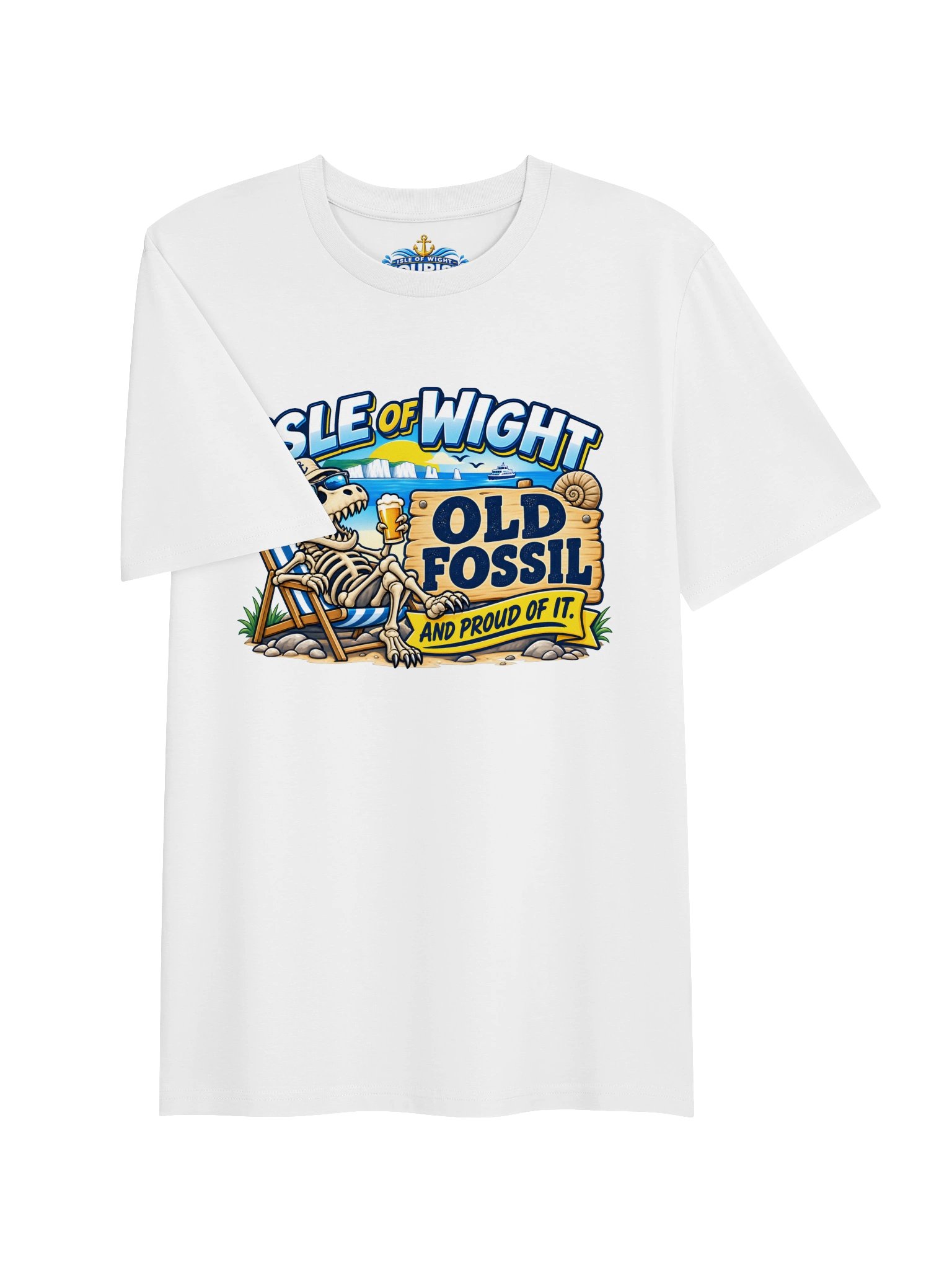 Isle of Wight Old Fossil T-Shirt – And Proud of It! product image (3)