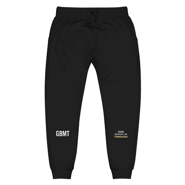 GBMT Survivor Joggers – Black & Gold Edition product image (1)