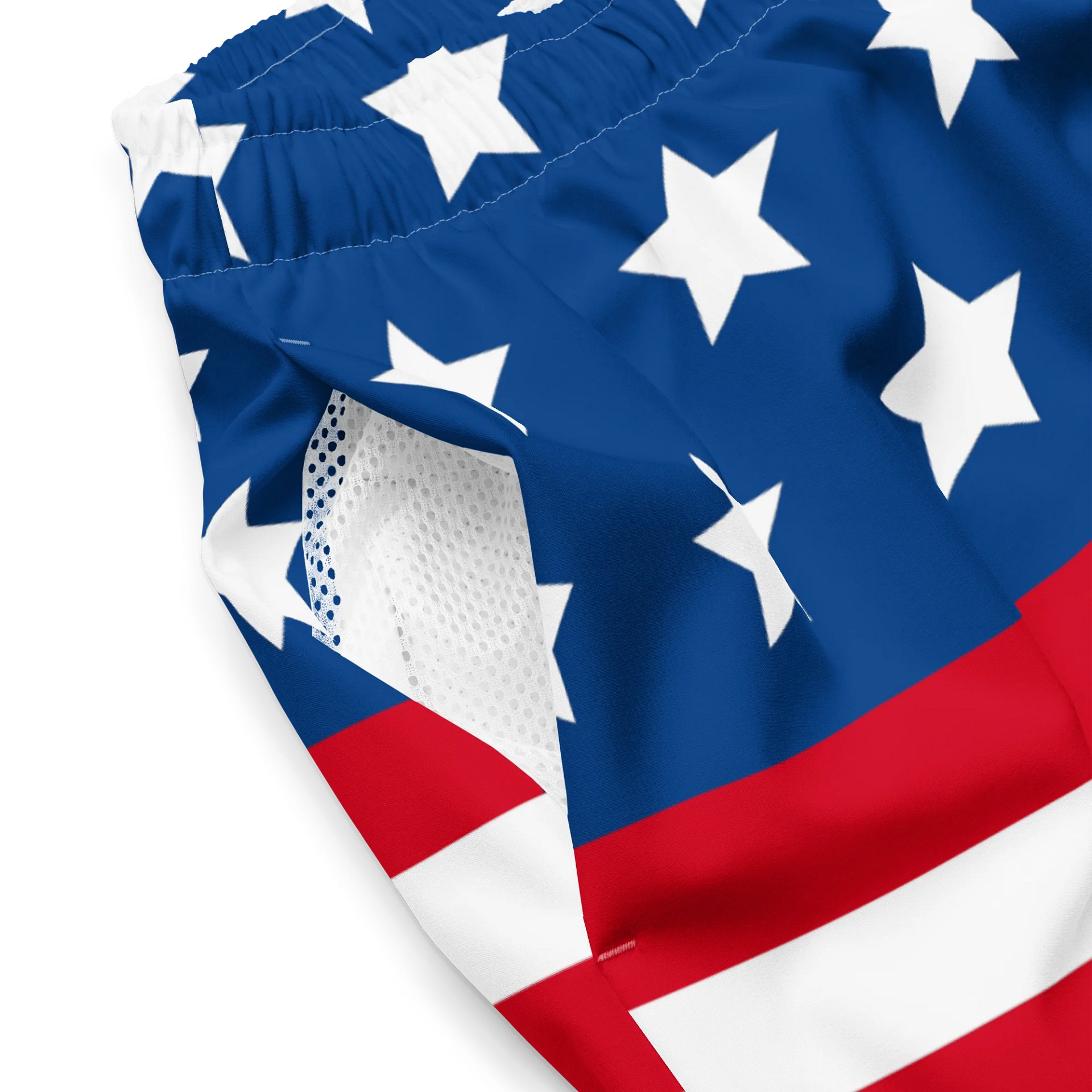 Starry Stripes All-Over Swim Trunks product image (4)