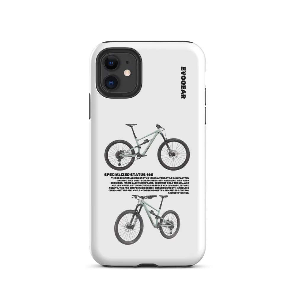 White Specialized Status 160 iPhone Case product image (47)