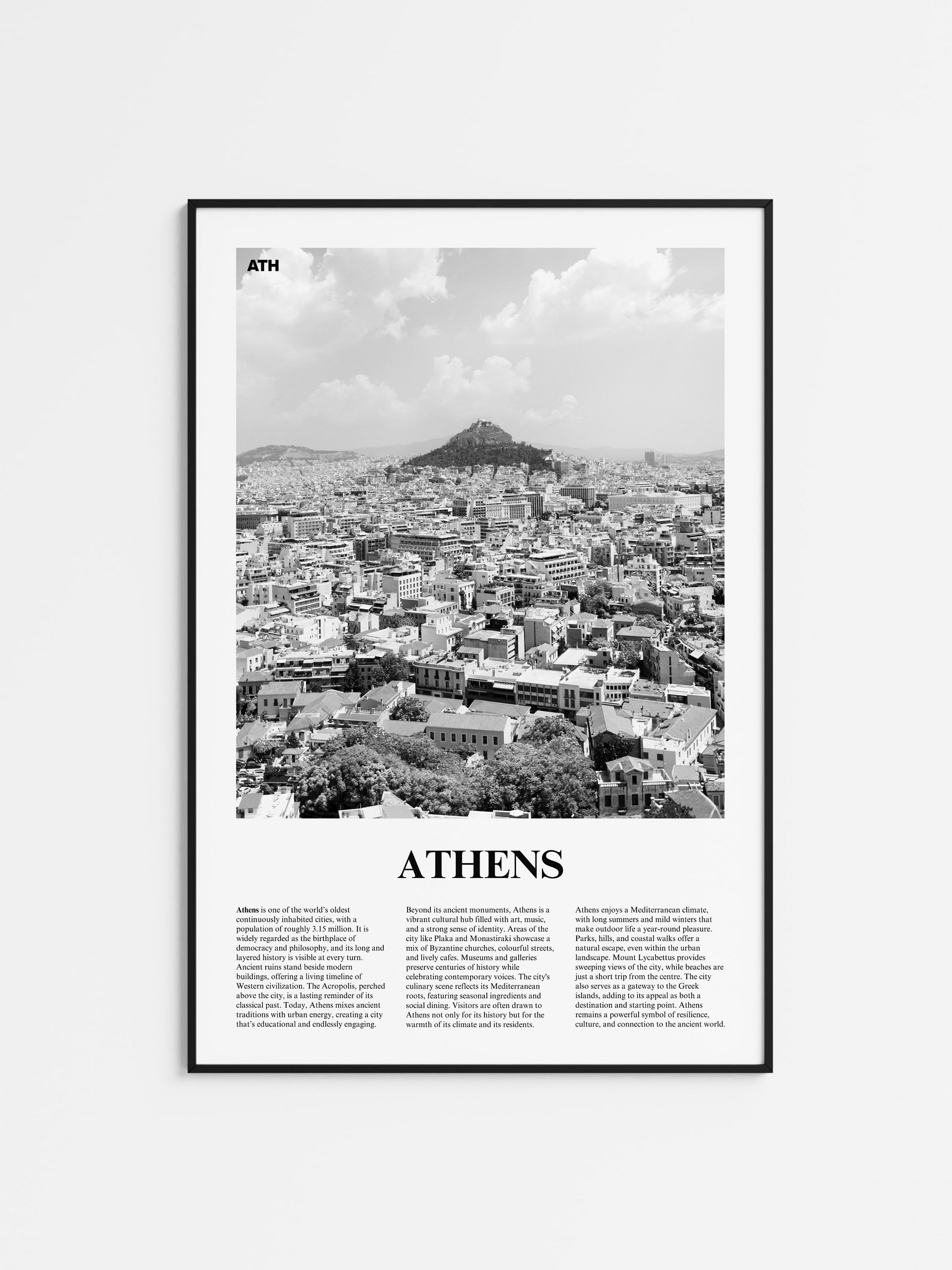 Athens 02 Newspaper Poster product image (1)