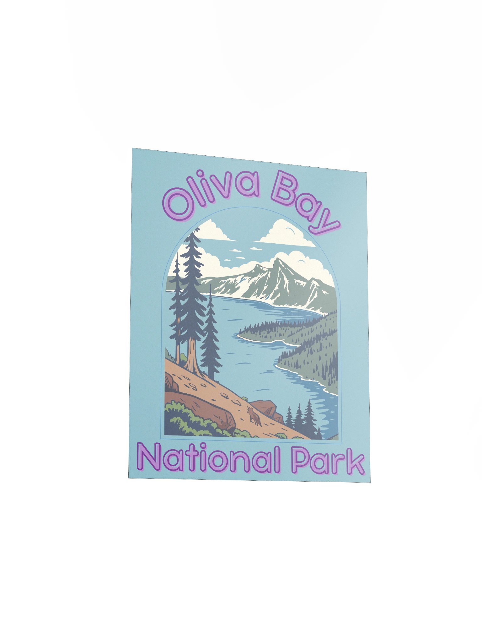 Oliva Bay National Park Poster product image (3)