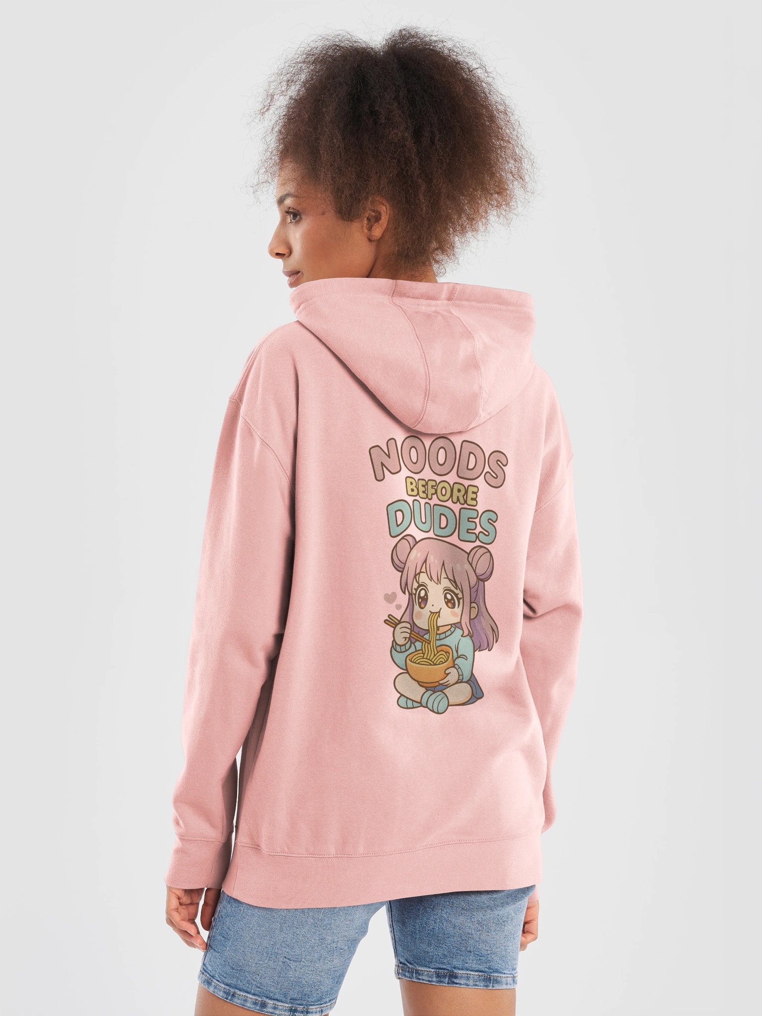 Noods Before Dudes Lightweight Hoodie product image (4)