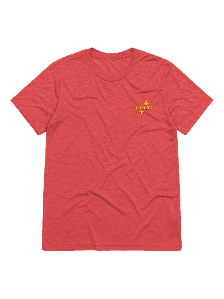 Goon Bolt Short Sleeve T-Shirt Red (Small Logo) product image (1)