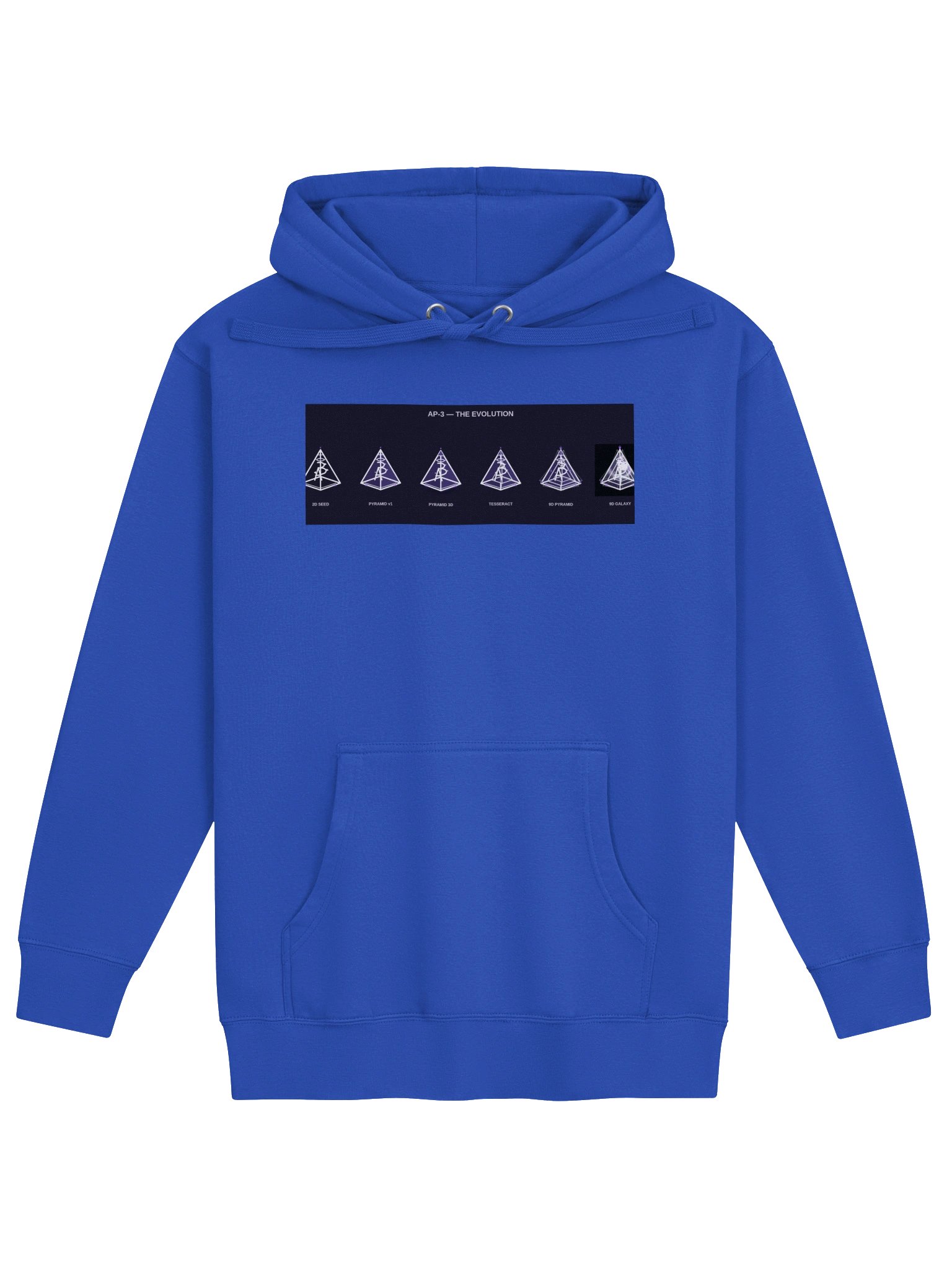 AP-3 — The Evolution Hoodie — Blue product image (1)