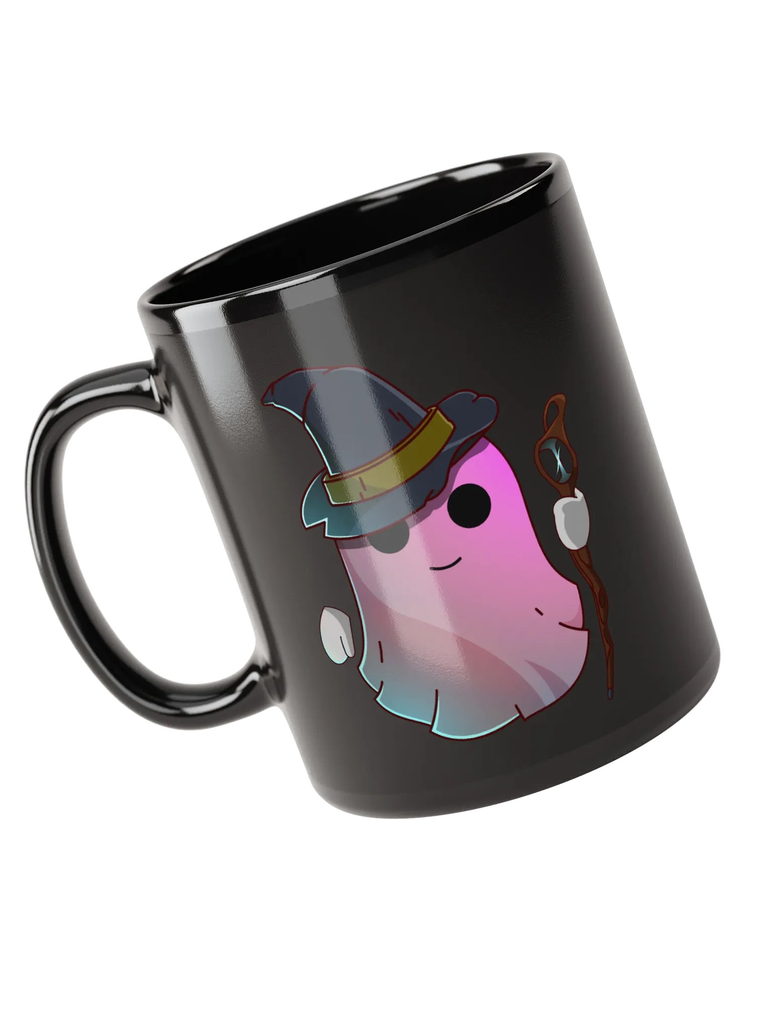 Magical ghost - Black mug product image (1)