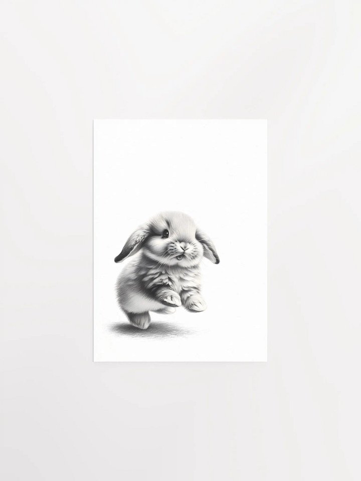 Woodland Lop Eared Bunny Print A203 product image (2)