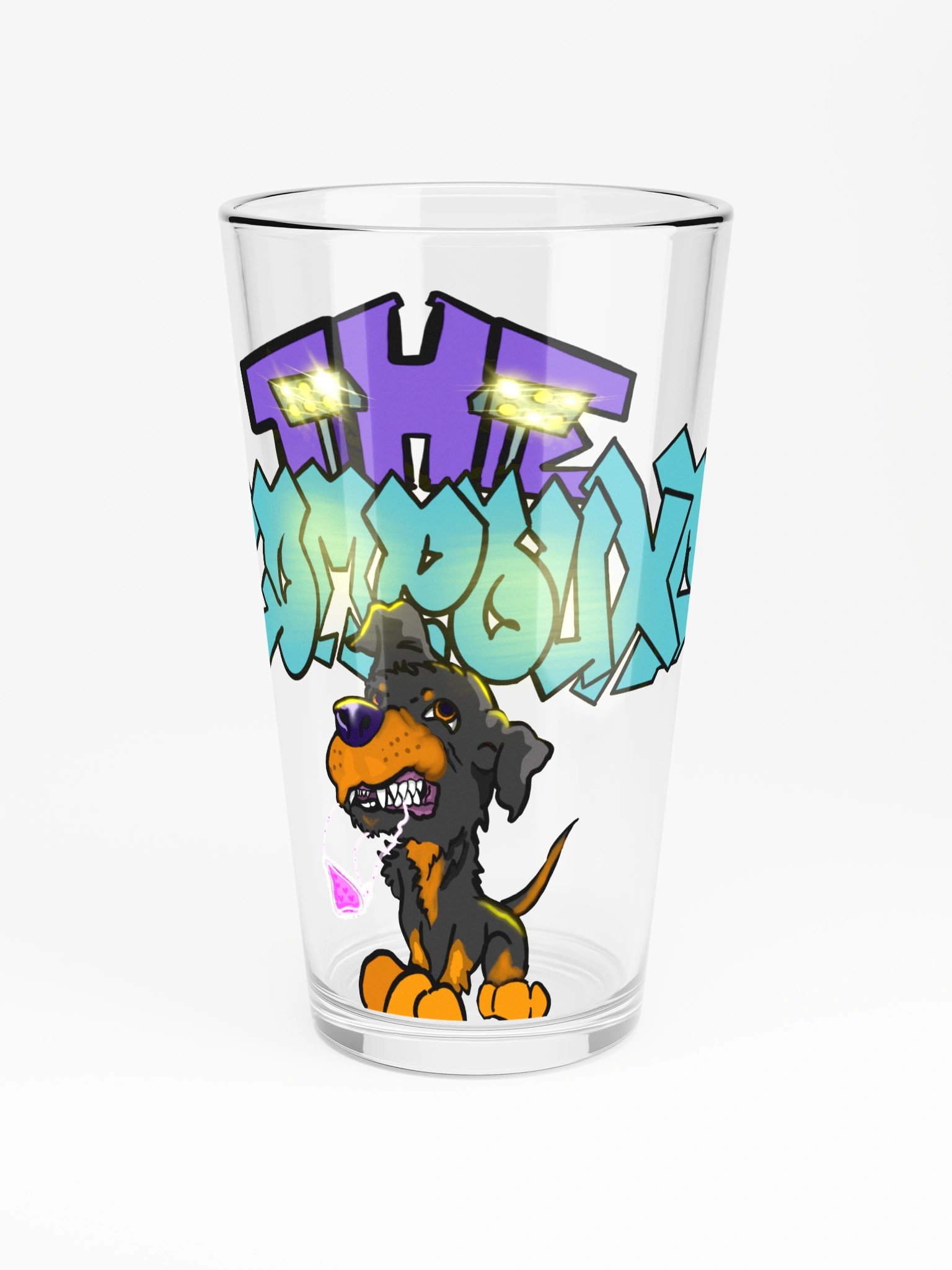 Snarling Canine Glass product image (3)