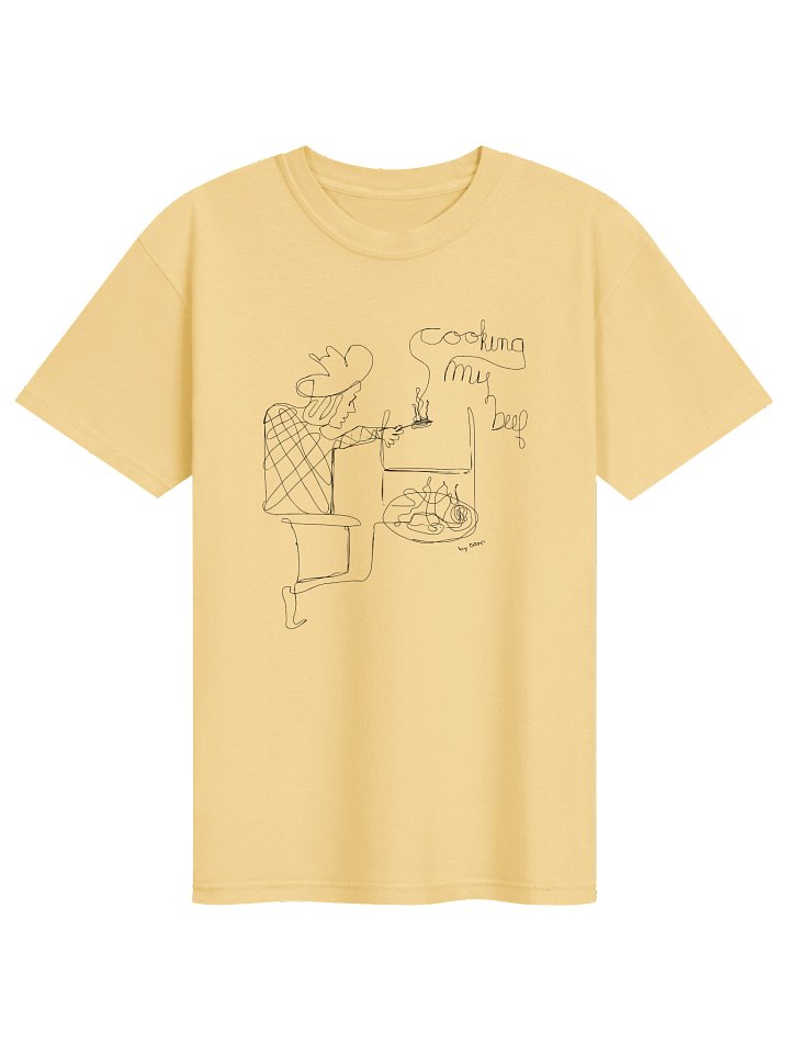 BEEF Line Art T-Shirt product image (1)