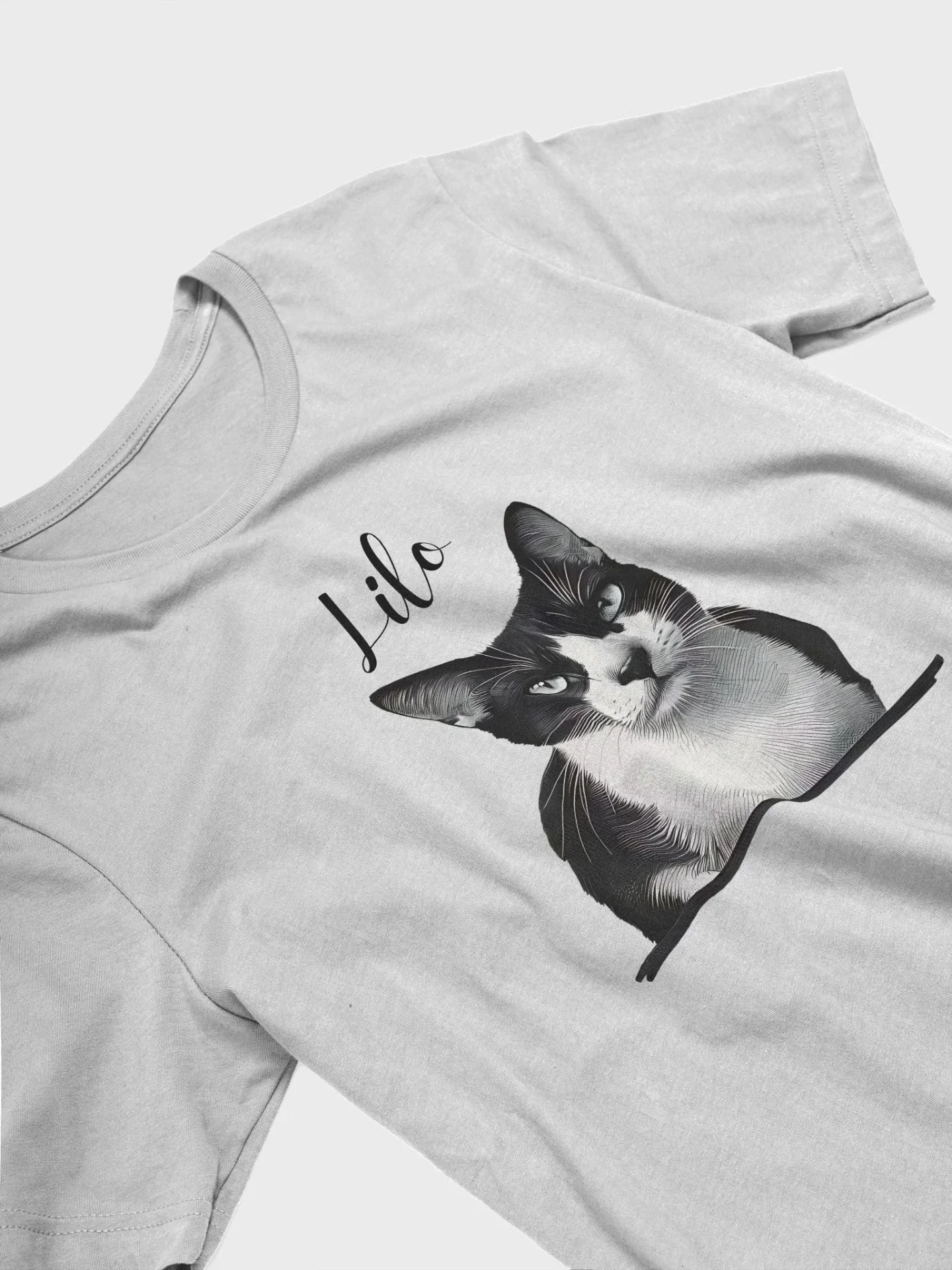 Custom Pencil Sketch Pet Portrait T-Shirt product image (10)