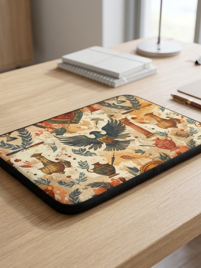 Ancient Fresco Laptop Sleeve product image (2)