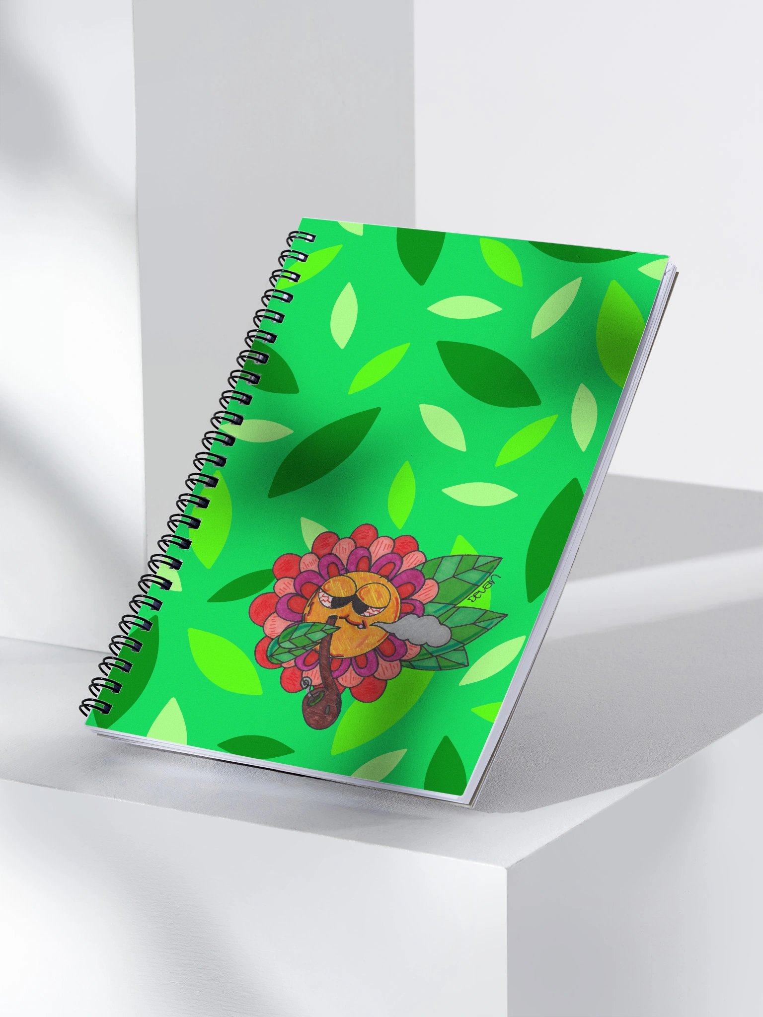 Red Stoner Flower Notebook product image (3)