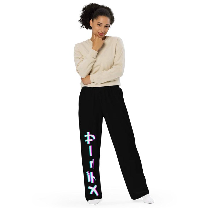 Katacana Wide Leg Pants - 3D product image (2)