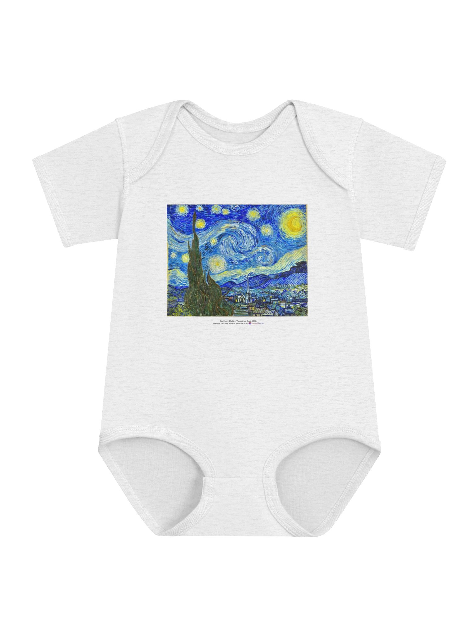The Starry Night — Onesie product image (1)