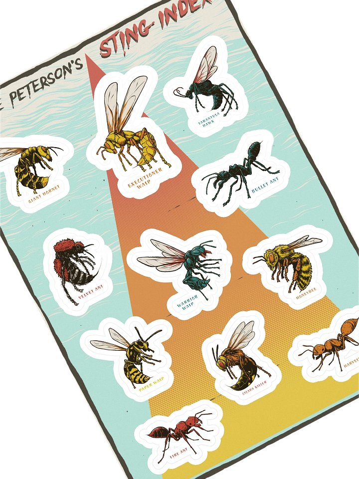 Sting Index Sticker Collection product image (2)