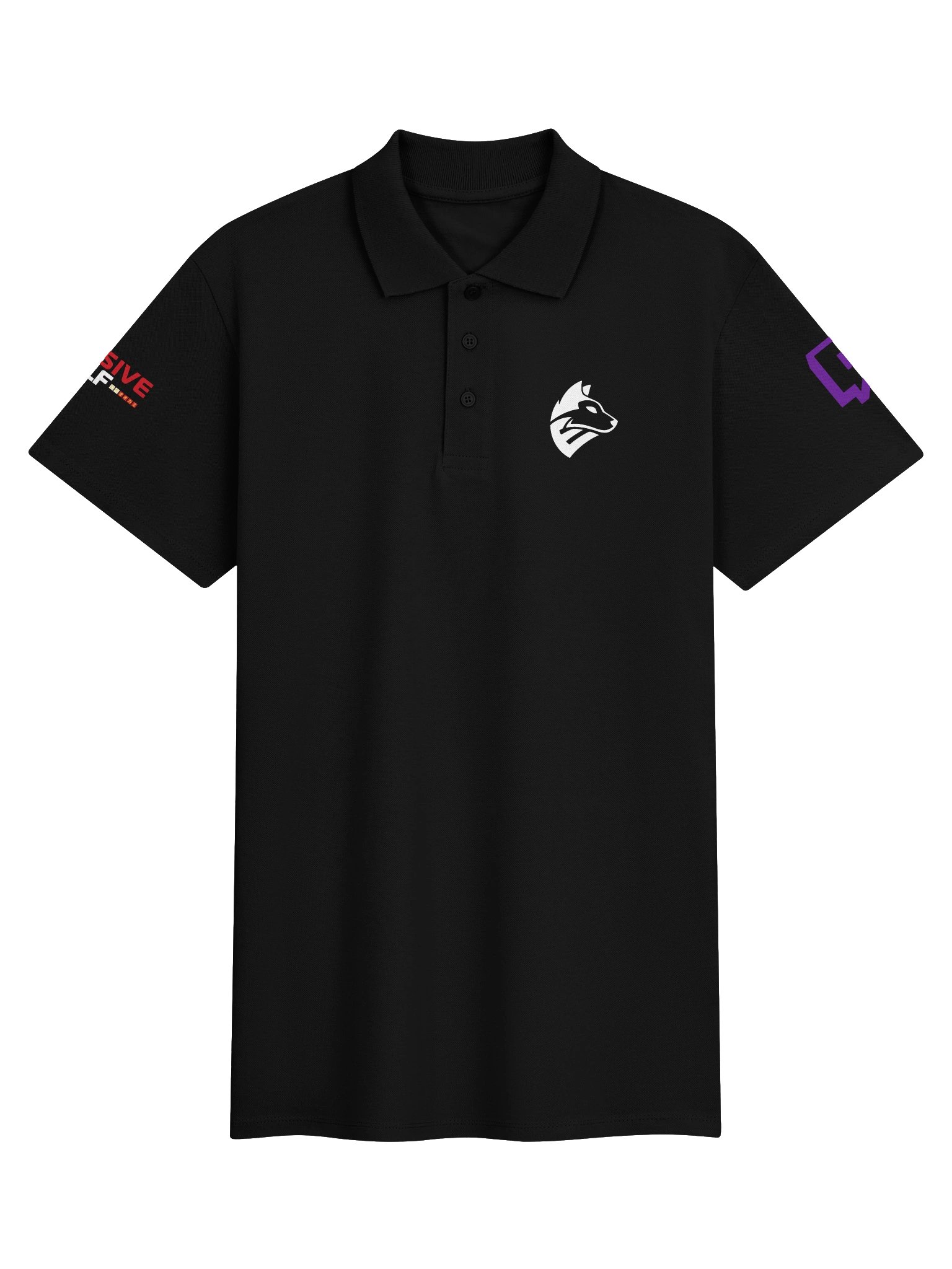 Elusive Logo Pique Polo product image (1)