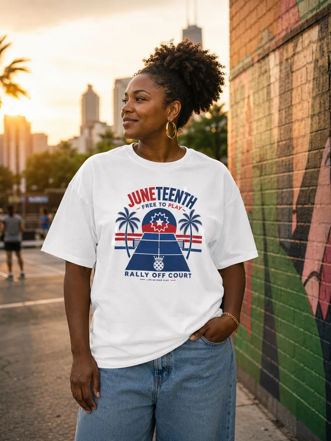 The Free to Play Tee — Loose Fit (FLAG) product image (12)