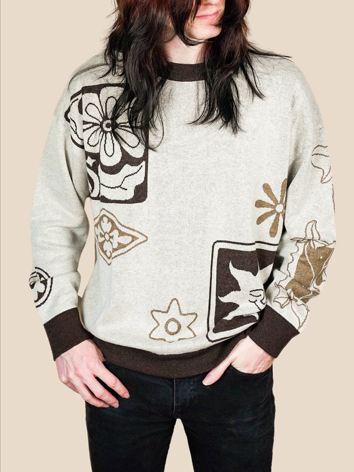Botanist's Patchwork Sweater product image (1)