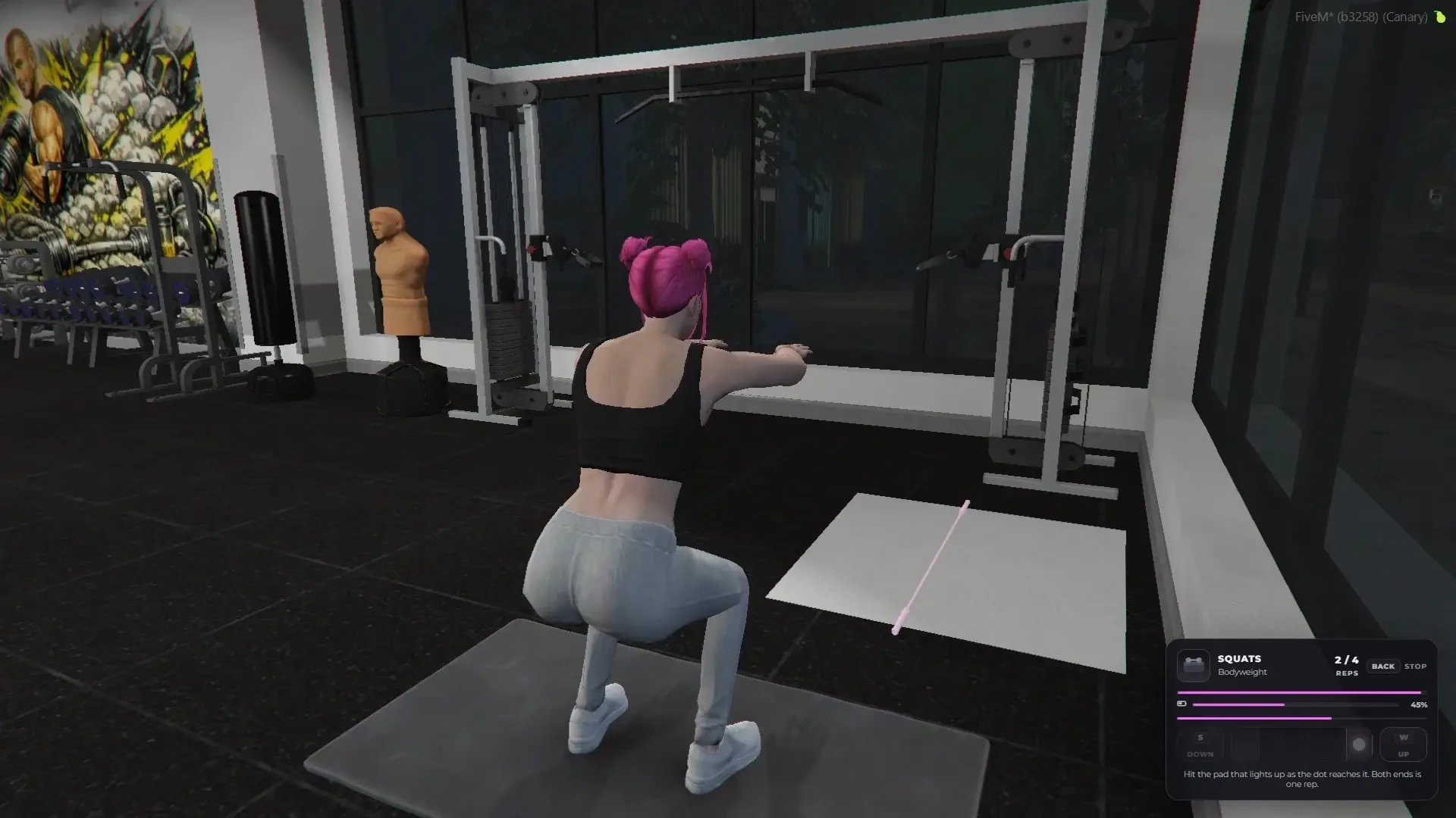 Realistic Gym System — 23 Exercises, Gym Creator, Ownable Gyms, 2 Custom MLOs [ QBCore / ESX / QBOX ] product image (11)