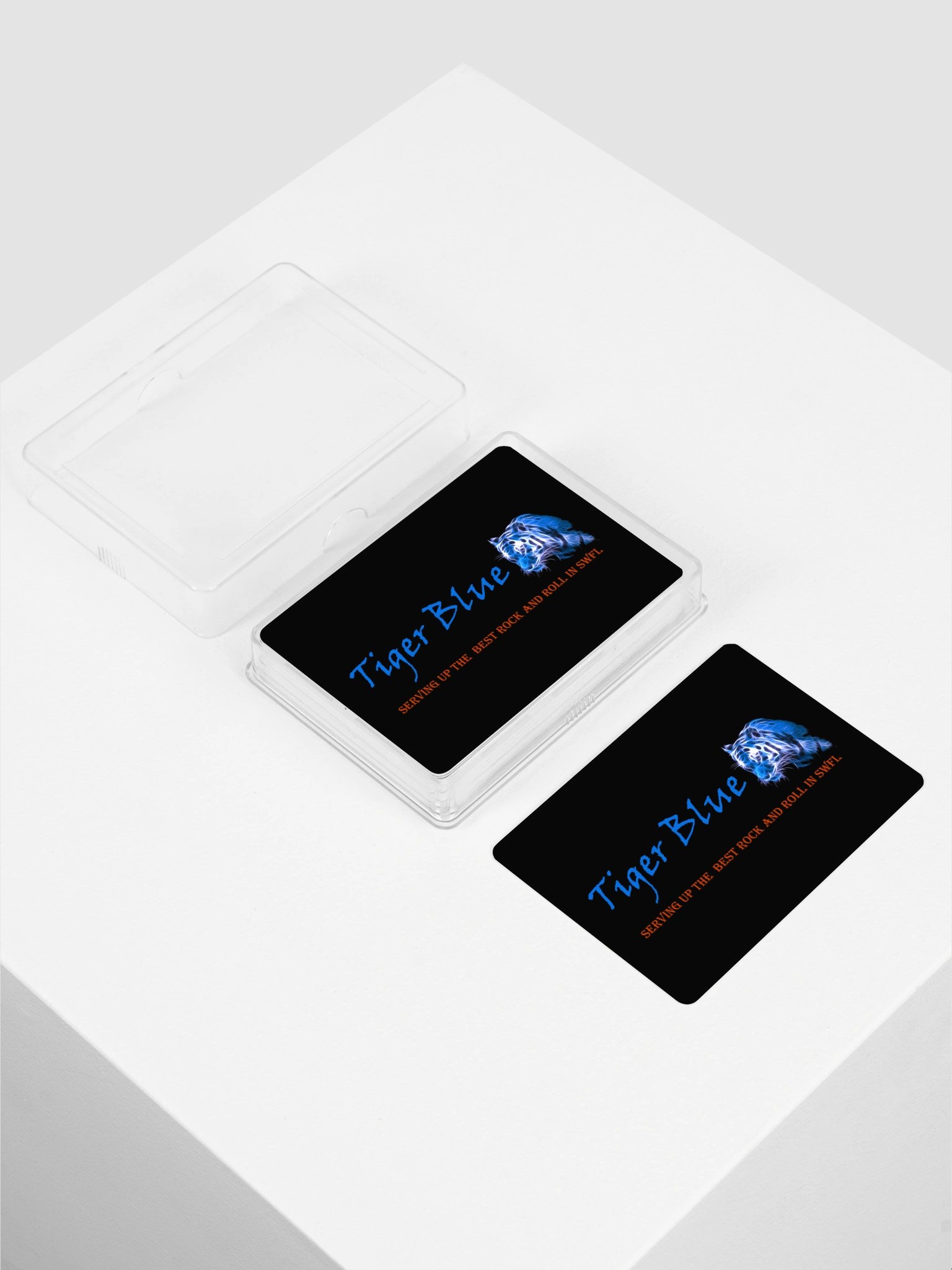 TIGER BLUE PLAYING CARDS product image (2)