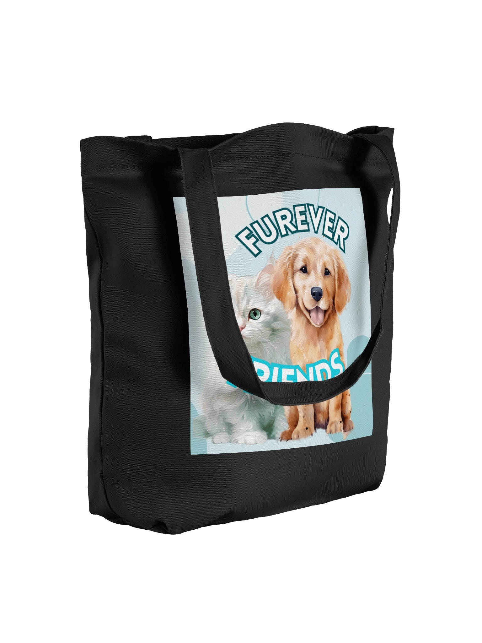 Furever Friends Dog and Cat Tote Bag product image (7)