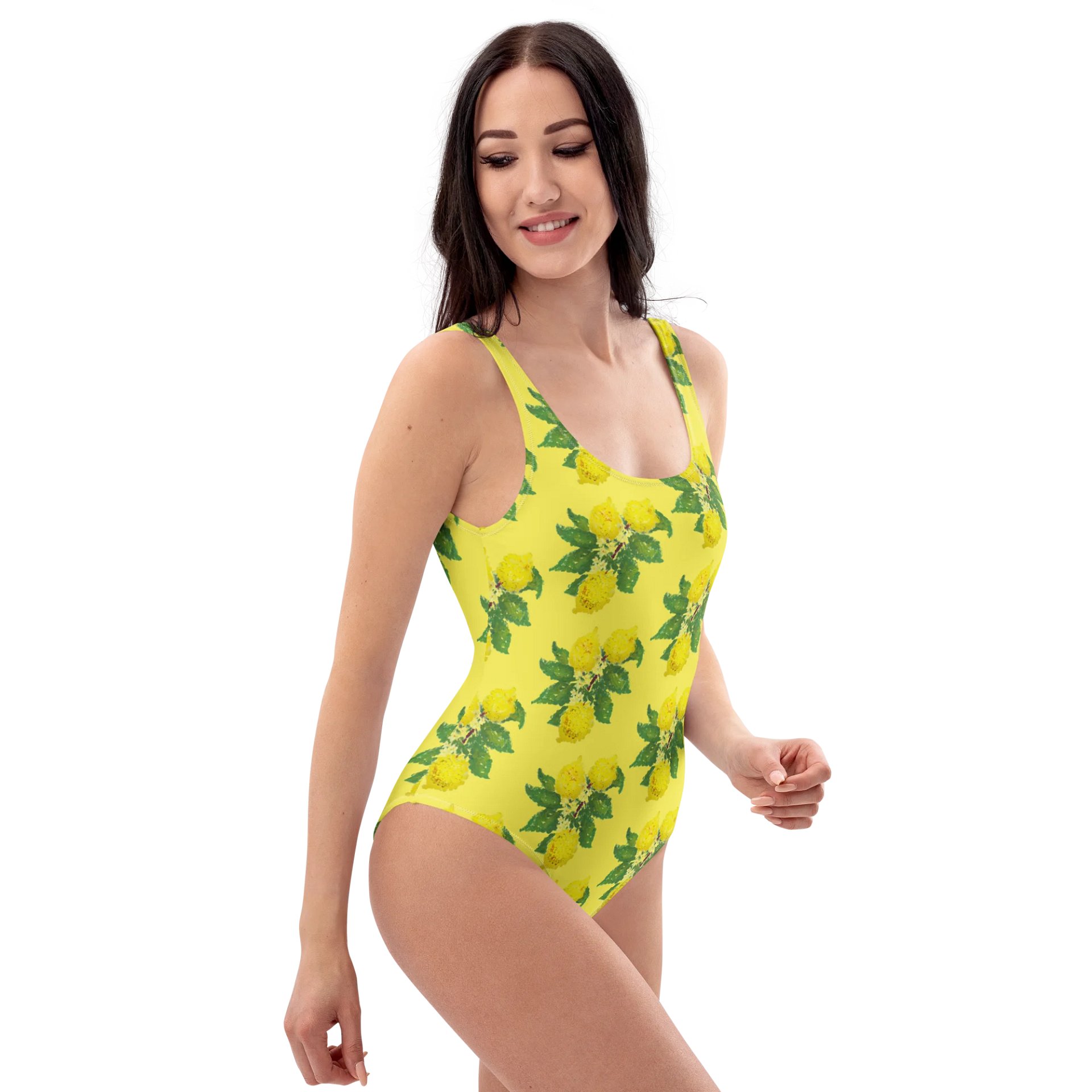 Lemon Love Yellow One-Piece Swimsuit product image (1)