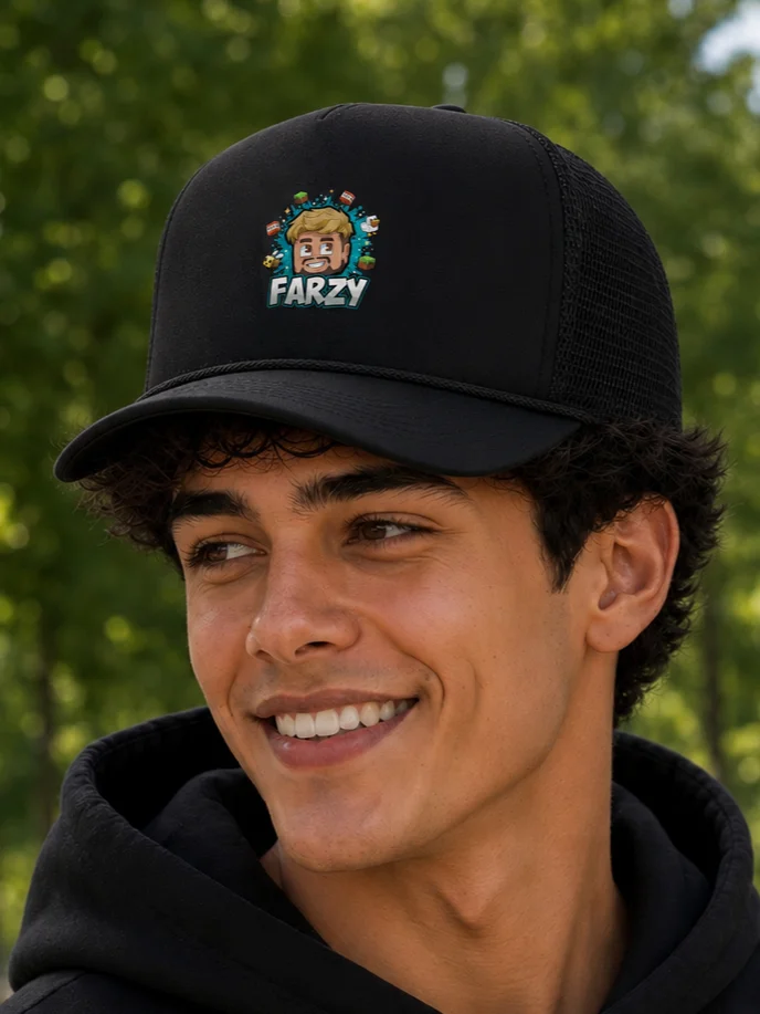 Farzy Splash! Foam Trucker Hat product image