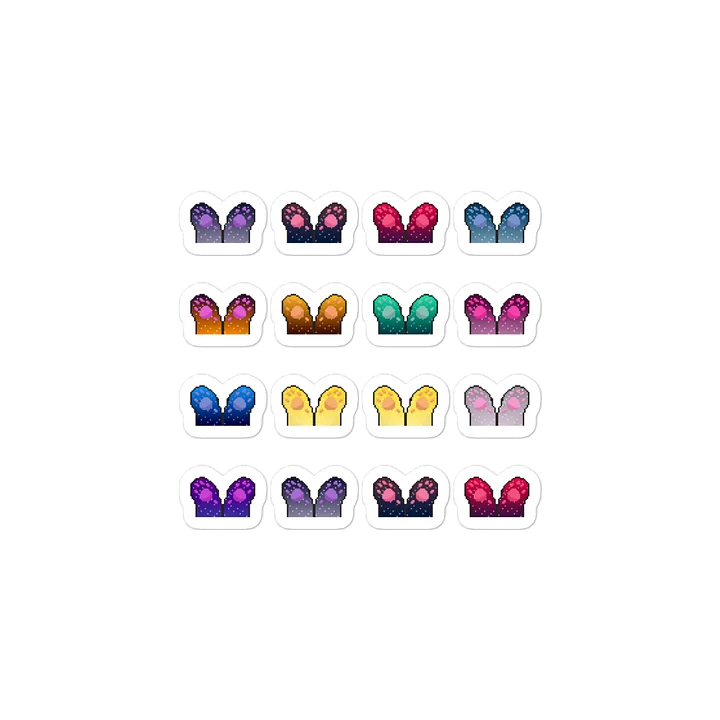 Novavoid Cosmic Cat Paw Sticker Set product image (1)