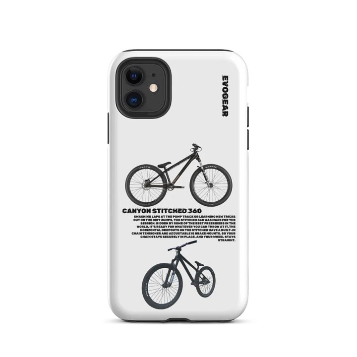 White Stitched 360 iPhone Case product image (2)