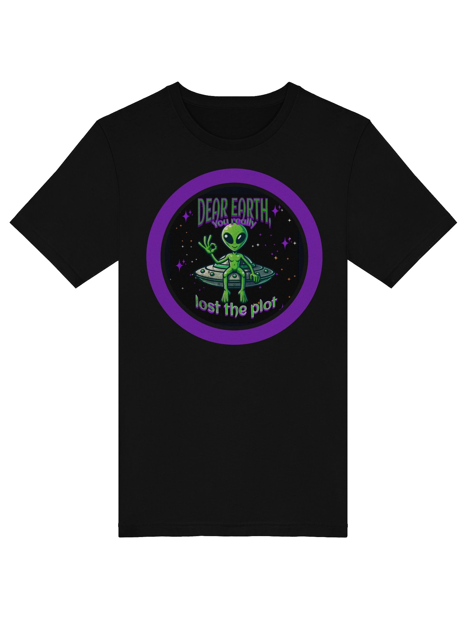 Cosmic Alien's Message to Earth T-Shirt product image (5)