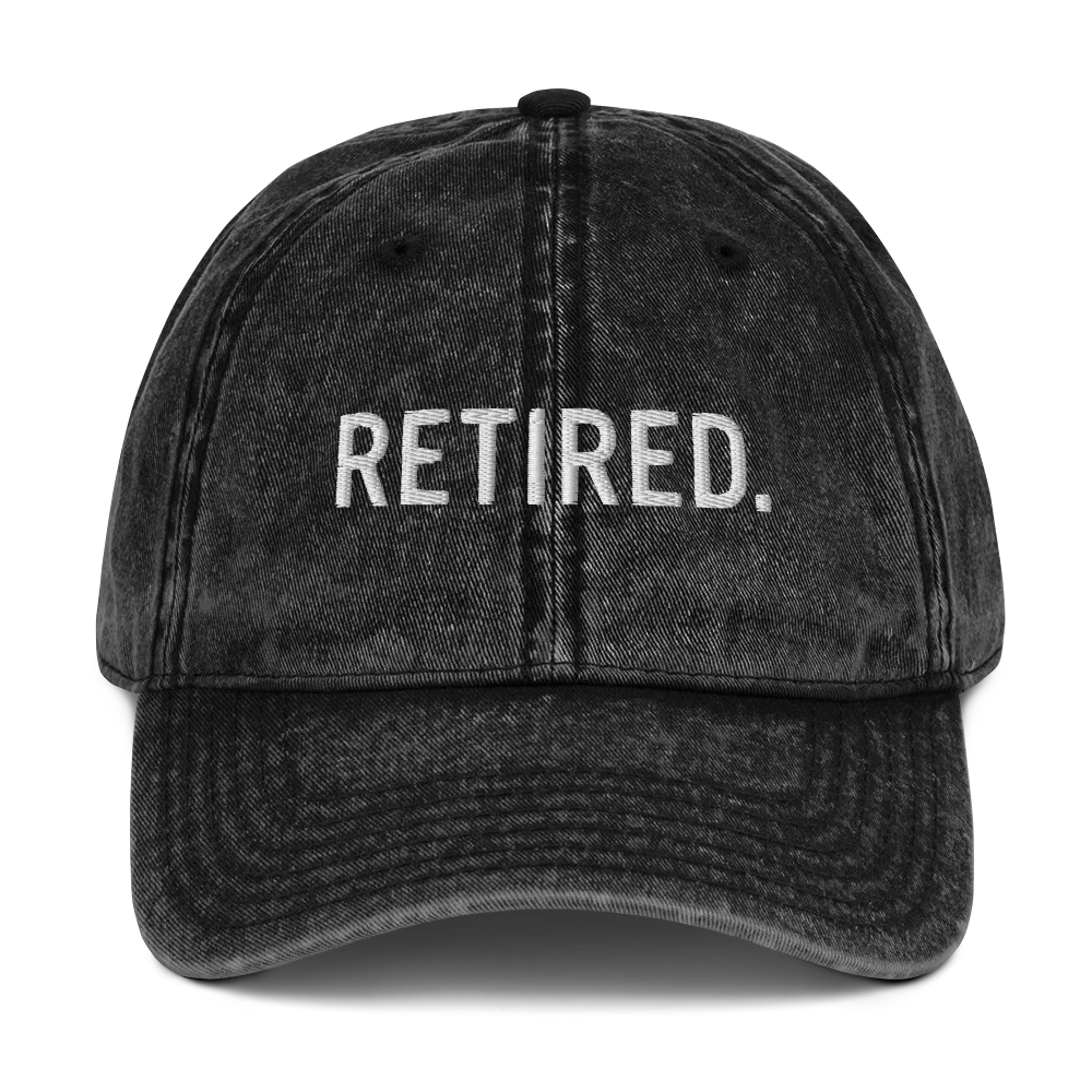 RETIRED. VINTAGE WASHED Dad Hat product image (1)
