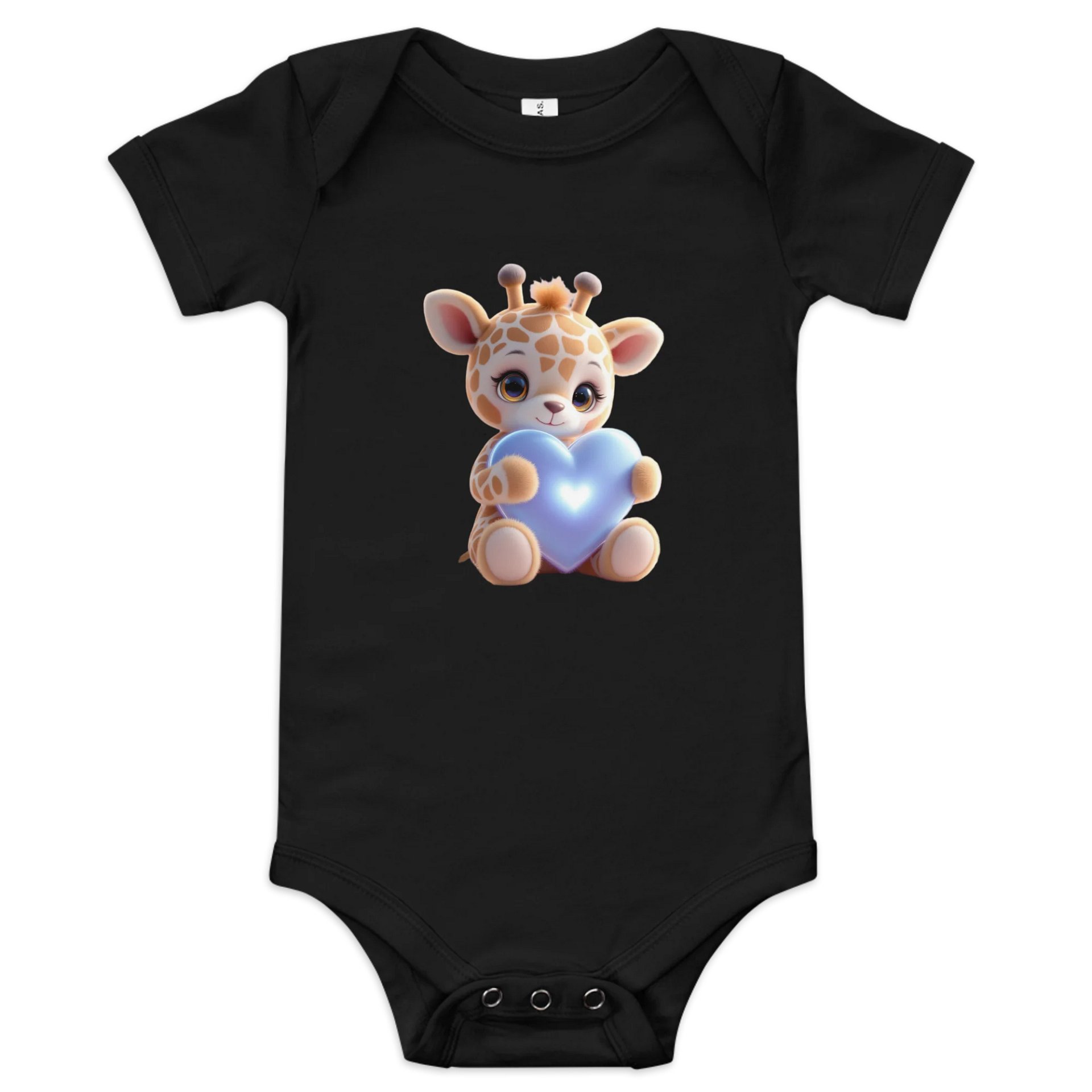 Cuddle Giraffe Baby Onesie – Plushy Heart Edition product image (1)