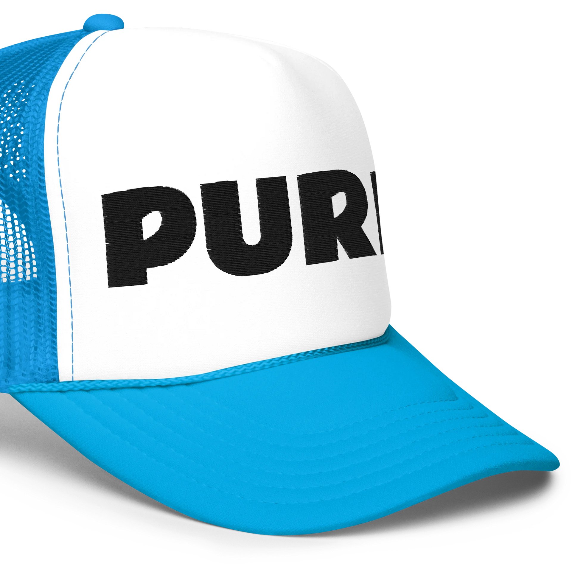 Embroidered PURR Hat - Black Thread Collection product image (10)