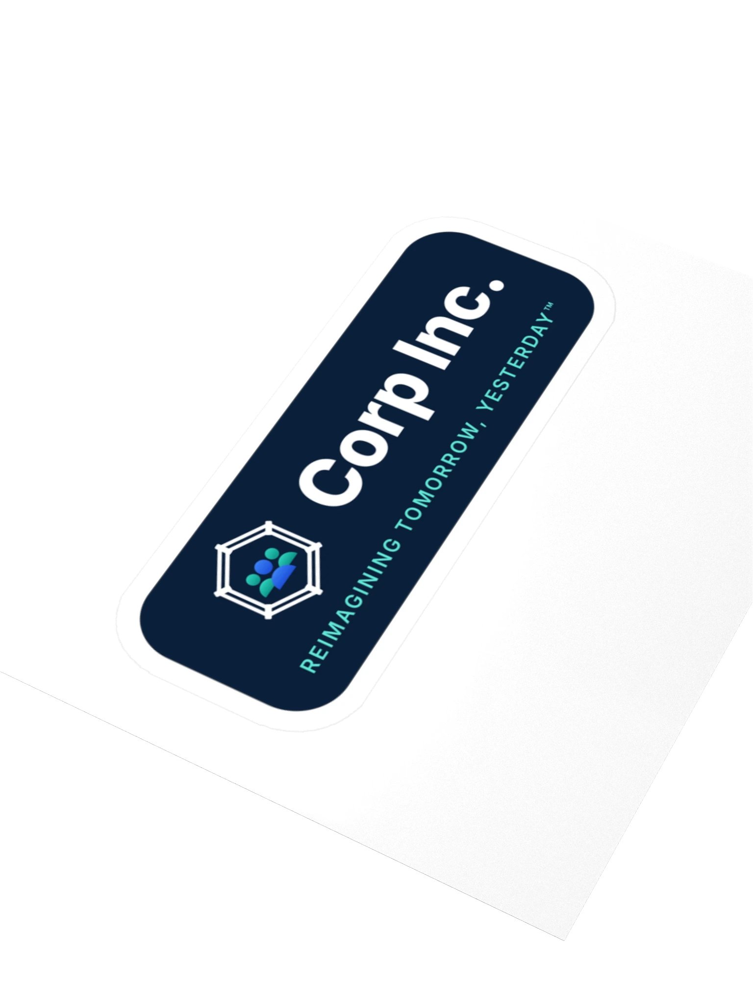 Corp Inc. Logo Sticker product image (3)