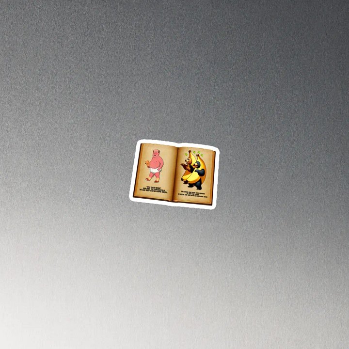 BANANA BEAR PILLAR #TWO Andy Magnet product image (2)
