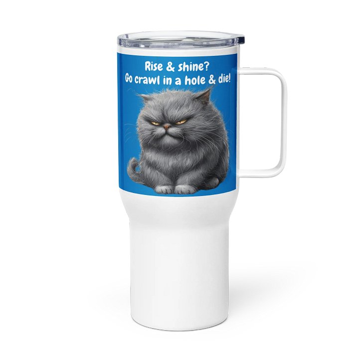 Sarcastic Cat Travel Mug product image (2)