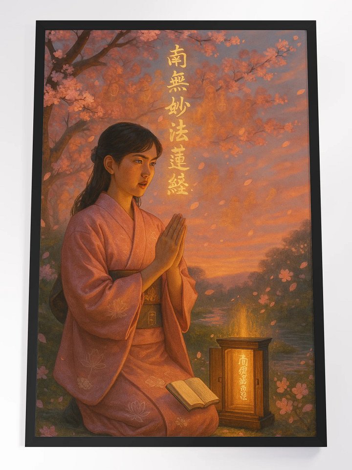 Devotion in Bloom: Gongyo Sacred Space Centerpiece product image (1)