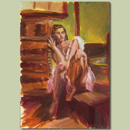 Figure study, oil on art board, 210x297mm / 8.3x11.7in /A4

#oilpainting #figurestudy #art