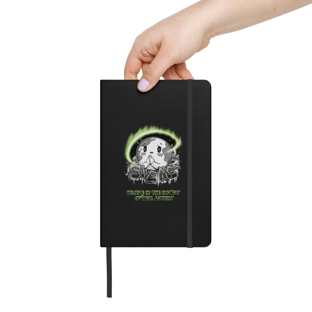 Write for Change – Save Me Hardcover Bound Notebook product image (4)