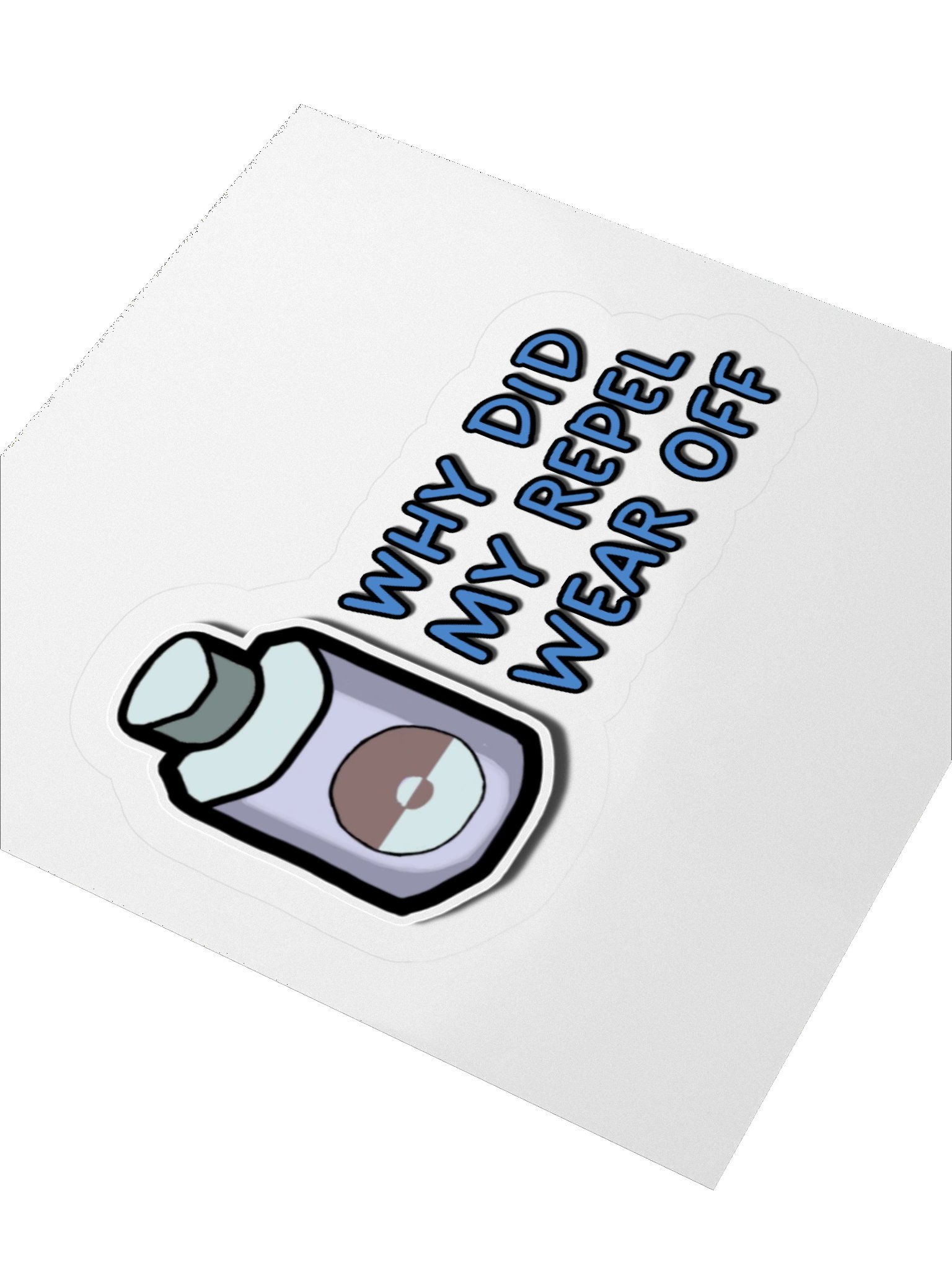 Repel Depleted Sticker product image (9)