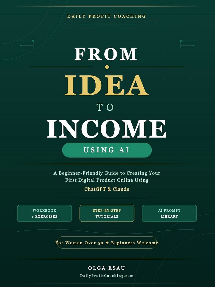 From Idea to Income Using AI product image (1)