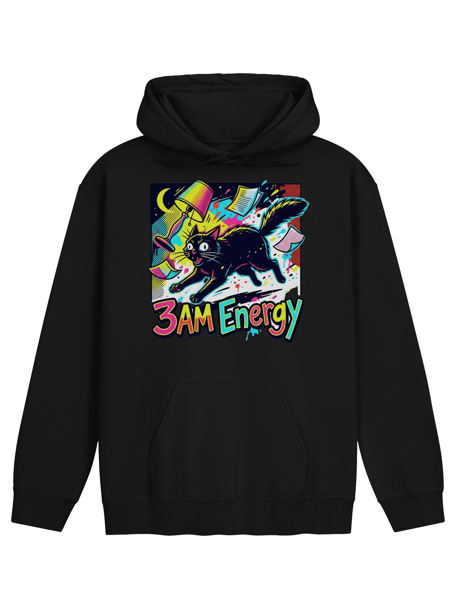 3AM Zoomies Cat Hoodie product image (1)