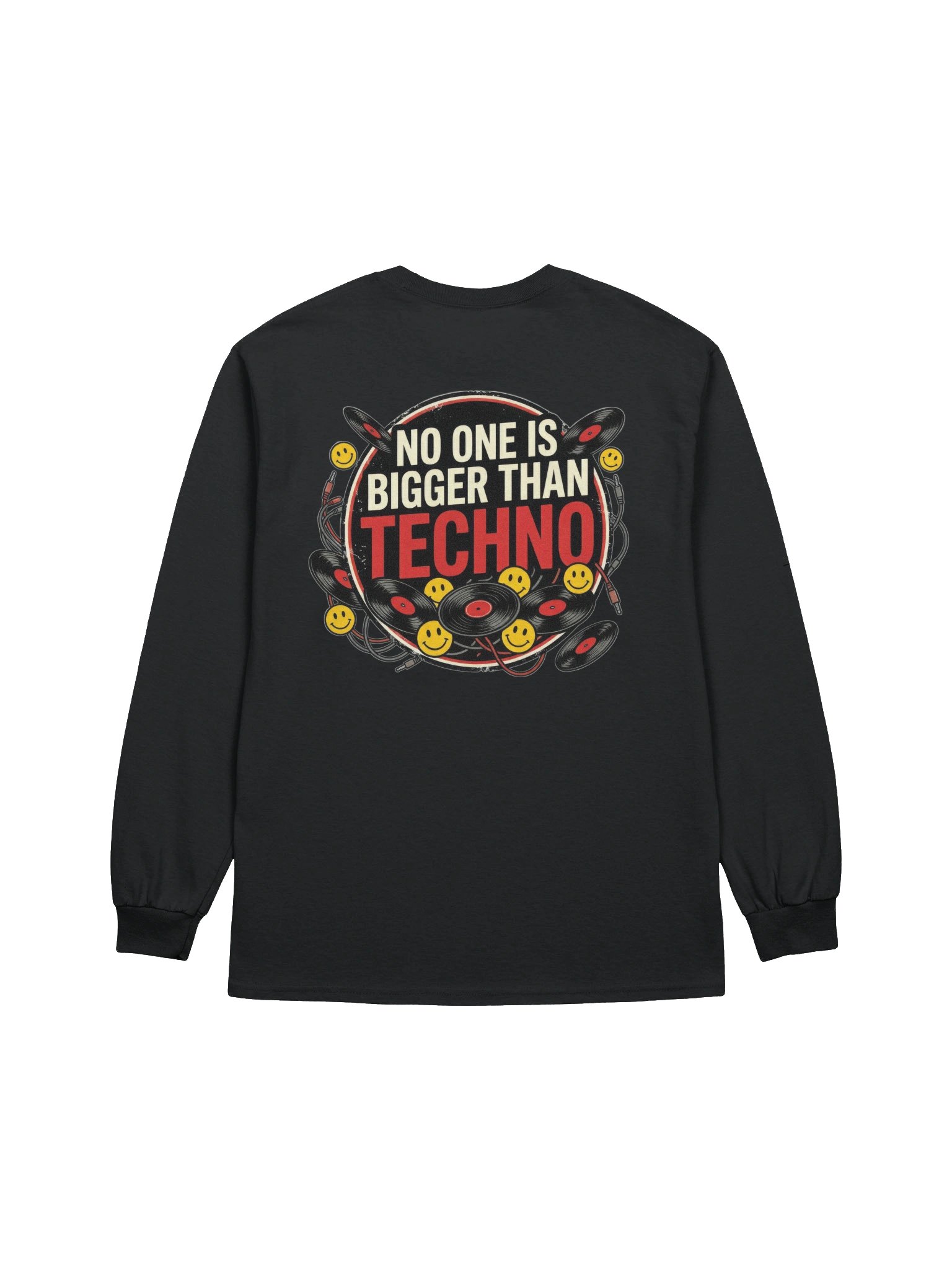 No One Is Bigger Than Techno Longsleeve product image (8)