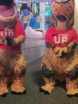 This came to be because of a very generous dono to @StackUpDotOrg, The Rex Wop. @JonsAtWar has got some moves. #forcharity #twitchcon #wop 